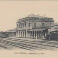 Tonkin Haiphong - La gare Dieulefils noir (…)
